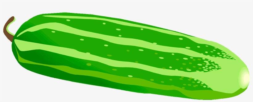 Cucumber Clipart Single - Cucumber Clipart, transparent png #701848