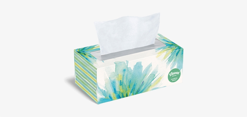 Kleenex® Soothing Lotion Moisturizing Facial Tissues - Kleenex Tissue Box, transparent png #702053