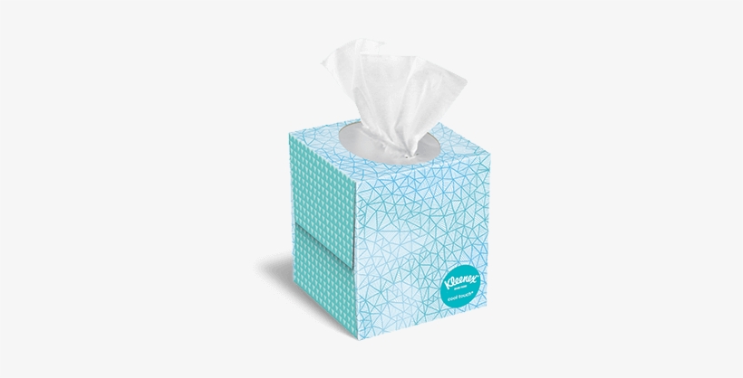 Upright Tissue Box - Kleenex Lotion Tissues, transparent png #702095