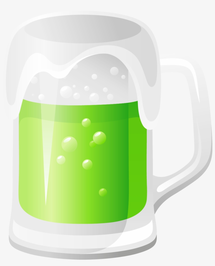 Beer Clipart High Resolution - Green Beer Png, transparent png #702158
