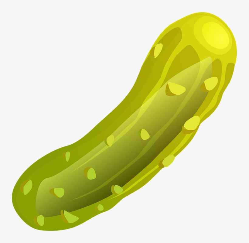 Cucumber Vegetable Healthy Nutrition Icon Vector Vectors - Pickle Png, transparent png #702303