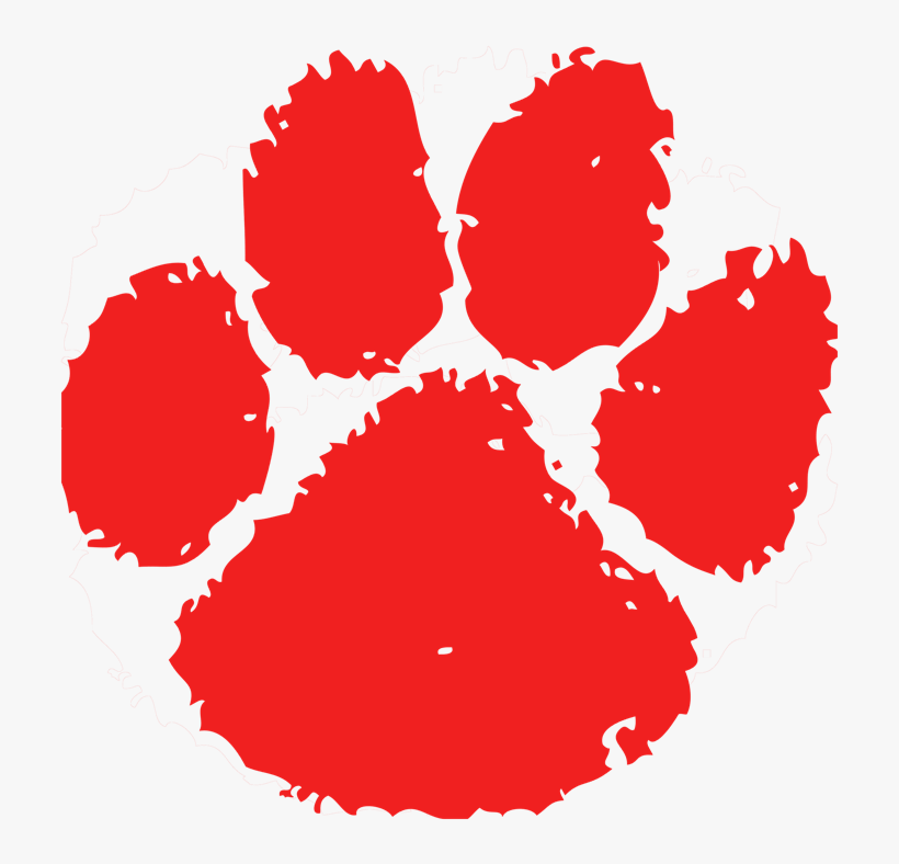 Red Tiger Print N - Powell High School Logo, transparent png #702534