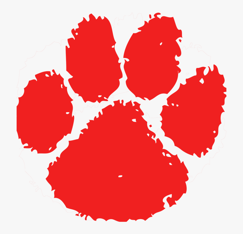 red tiger print