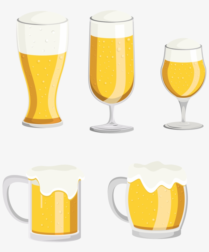 Beer Glassware Mug Pint Glass Clip Art - Cup, transparent png #702536