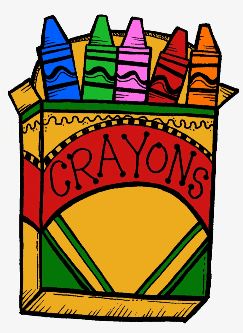 Kleenex Box Clipart - Crayons Clipart, transparent png #702925