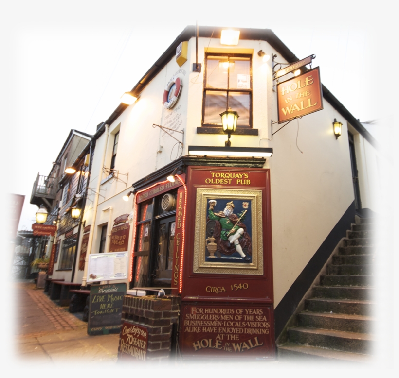 Hole In The Wall Pub Torquay Devon Torquay's Oldest - Hole In The Wall Torquay, transparent png #702945