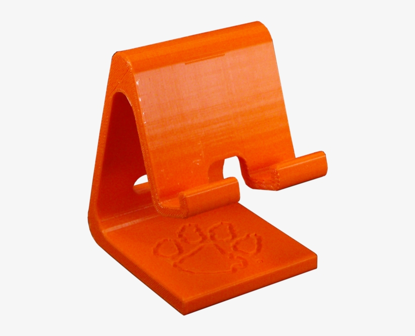 Clemson 3-d Printed Cellphone Charger Station - Clemson, transparent png #703407