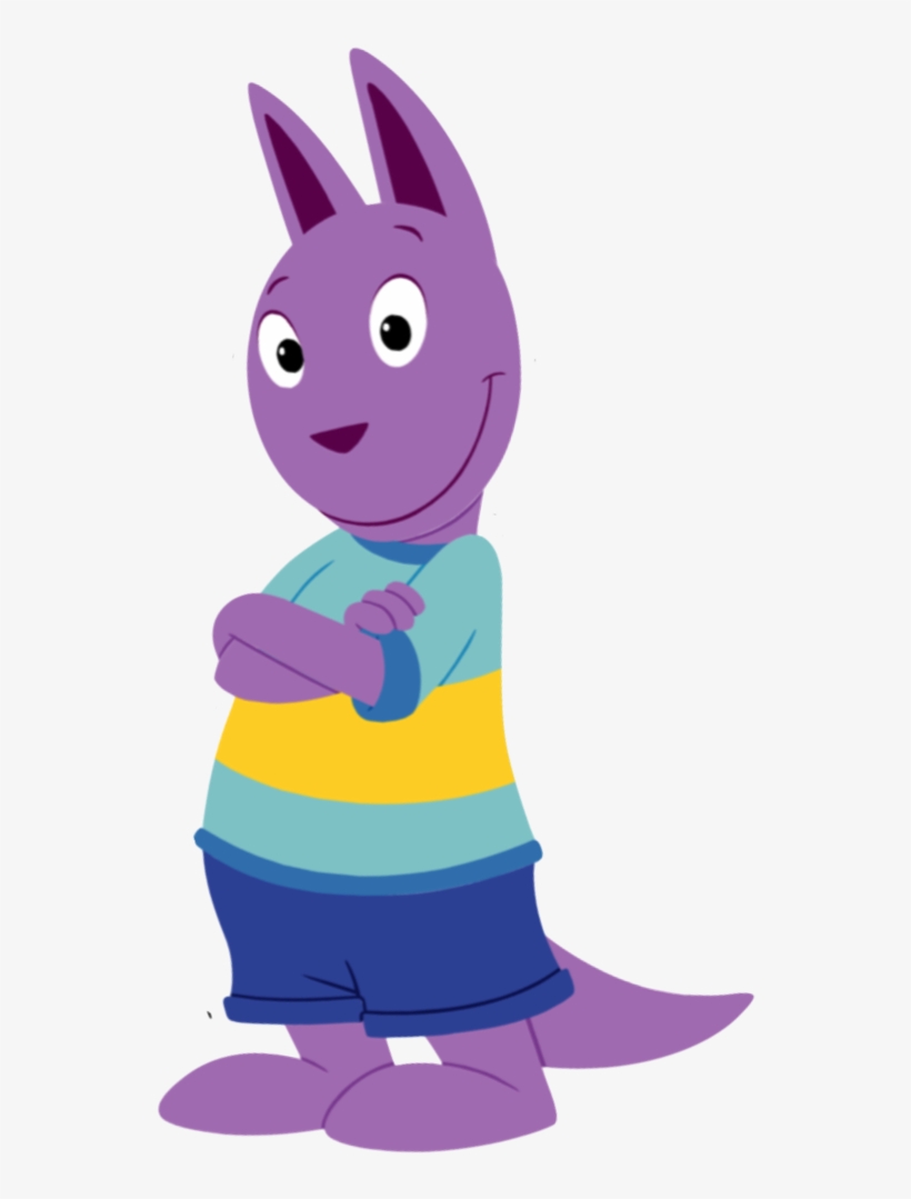 The Backyardigans Austin Cross-armed 2d - Phonics: 12 Book Reading Program. Pack 1, transparent png #703668