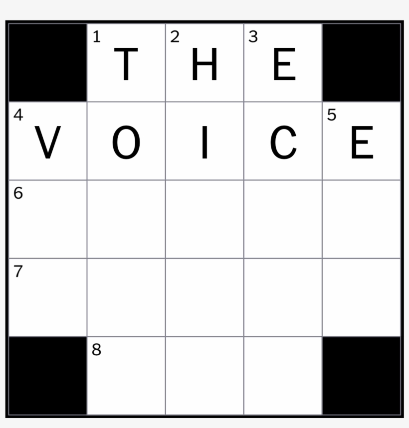 How To Solve The New York Times Crossword - Crossword, transparent png #703788