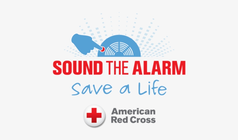 The American Red Cross Is Installing Free Smoke Alarms - Sound The Alarm Red Cross, transparent png #703876