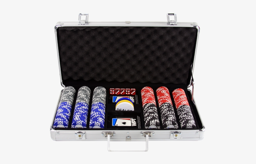 Wpt 300 Pc Poker Chip Set - Poker, transparent png #704326