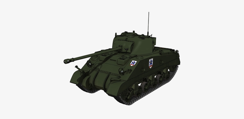 Firefly - M4 Sherman Girls Und Panzer, transparent png #704692