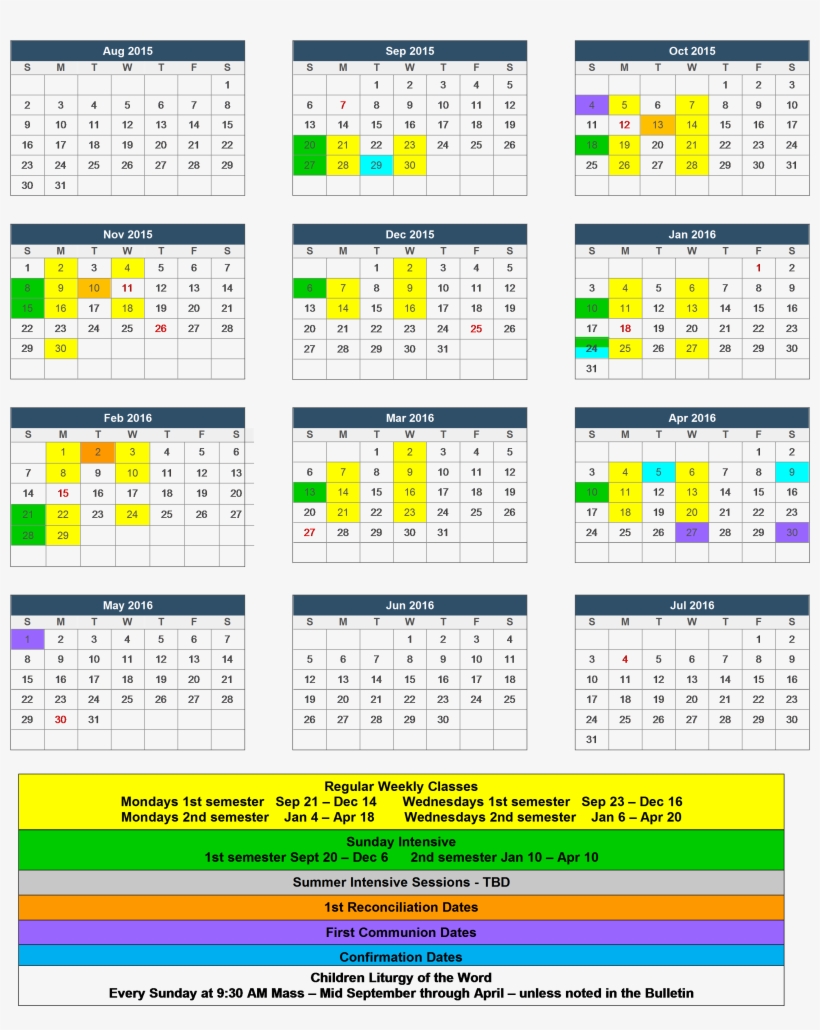 Png Education Calendar - 2016 Png Education Calendar, transparent png #704807