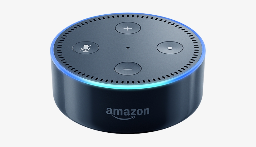 Alexa Echo Picture - Amazon Echo Dot Smart Speaker - Wireless - Black, transparent png #704873