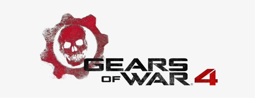 Gears Of War 4 Logo Png - Gears Of War 4 Logo, transparent png #705036