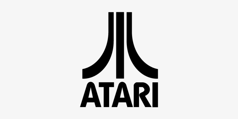Atari Black Vector Logo - Atari Vector, transparent png #705081