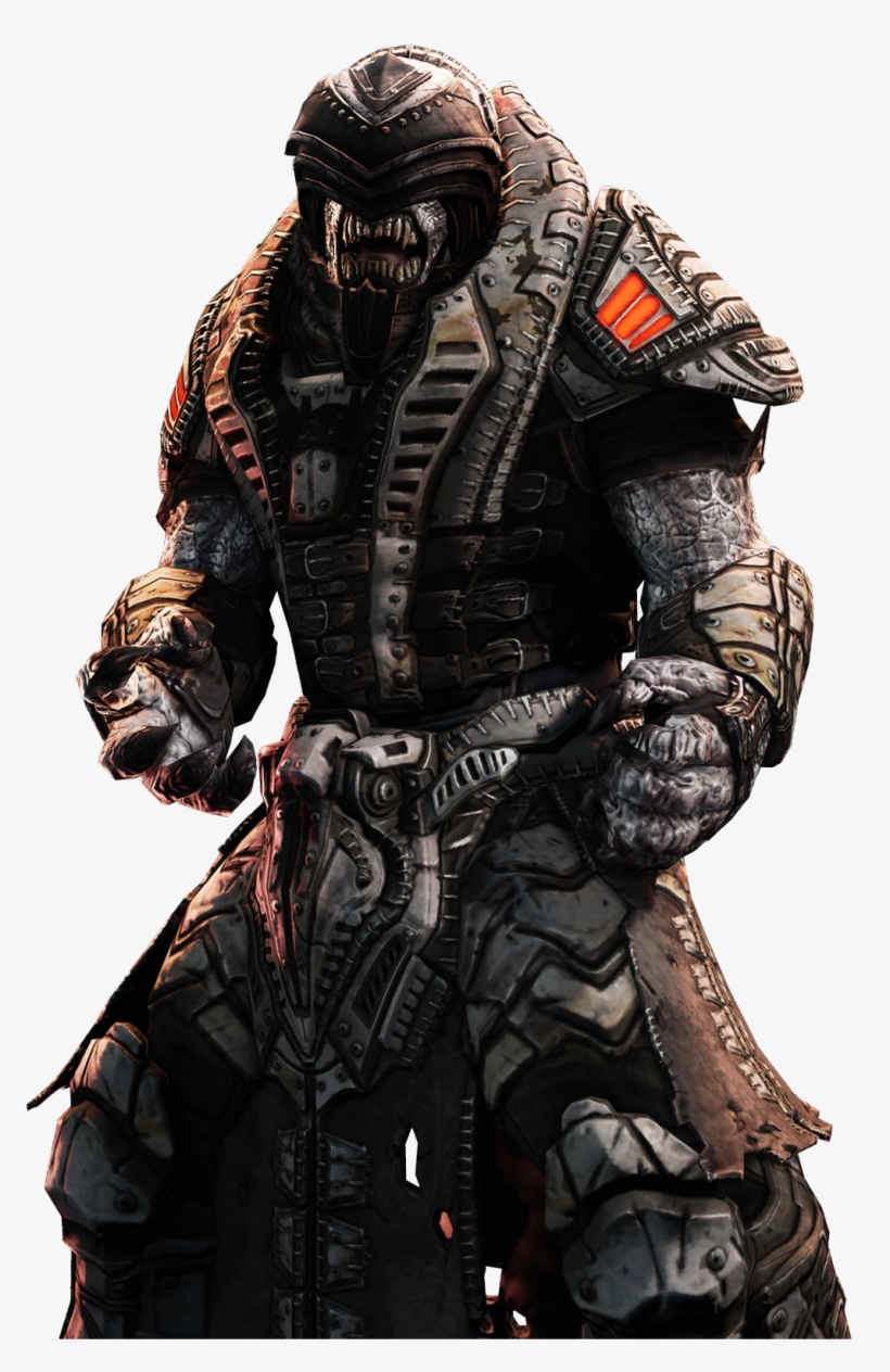 Yautja Brigader - Gears Of War 3 Savage, transparent png #705234