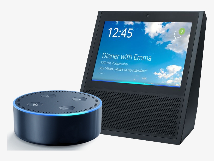 The Easiest Way To Build Apps For Amazon Alexa - Amazon Echo Show Black, transparent png #705410