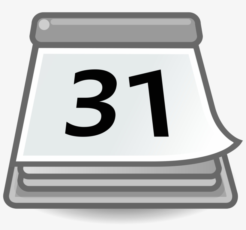 Office-calendar - Calendar Tango Icon, transparent png #705430
