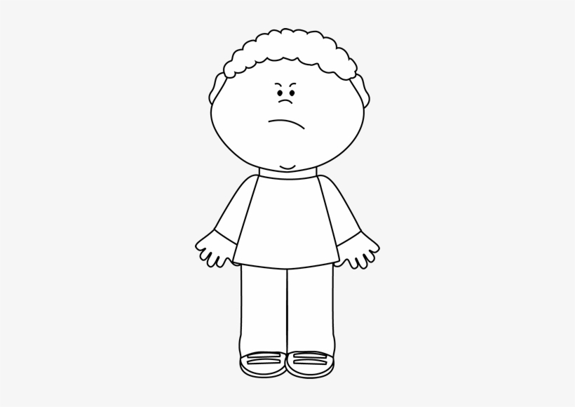 Black And White Angry Boy Lots Of Great Free Clipart Scientist Clipart Black And White Free Transparent Png Download Pngkey