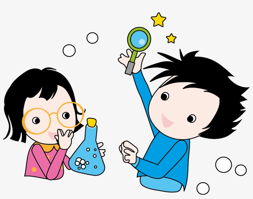 Mad Scientist Cute Digital Clipart - Cartoon Science Kids, transparent png #706200