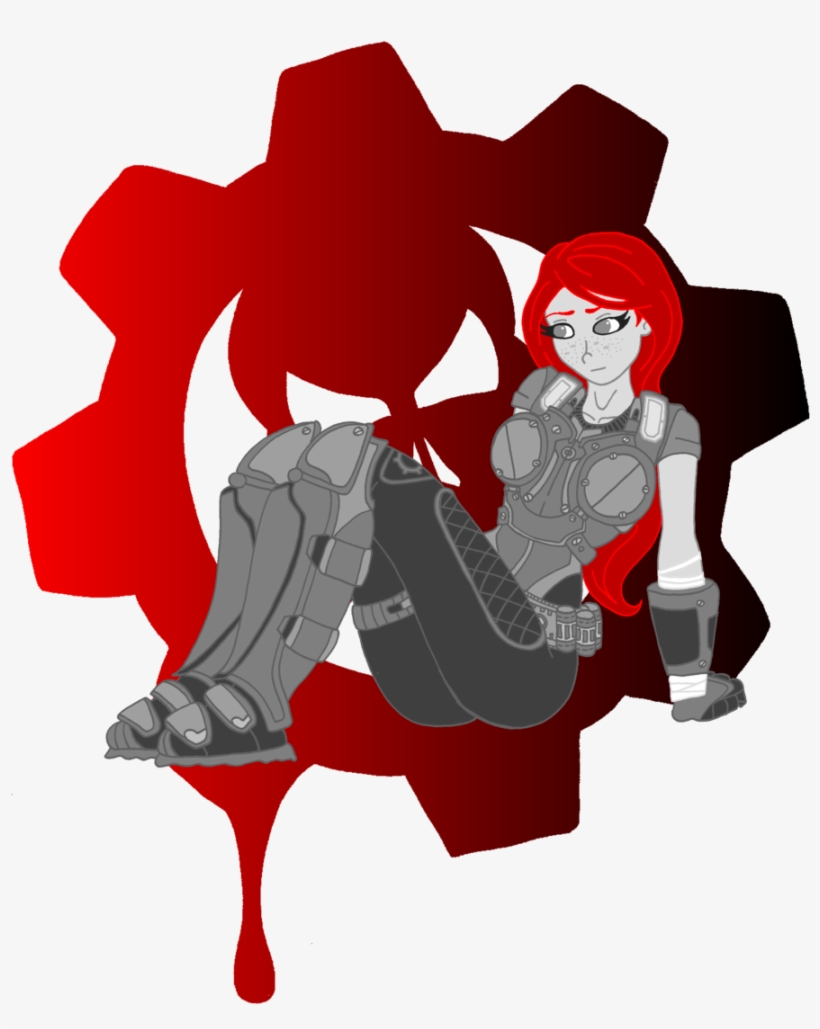 Com Gears Of War Cinn By Cinn-ransome - Gears Of War 3 En Playera, transparent png #706267