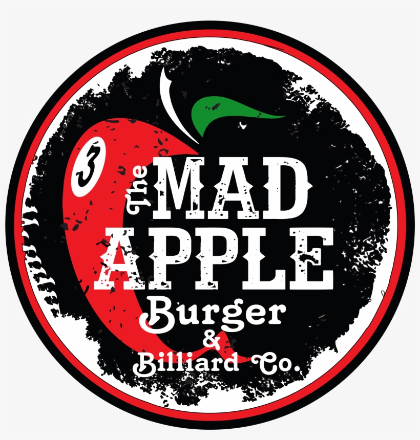 The Mad Apple Burger & Billiard Co - Circle, transparent png #706495