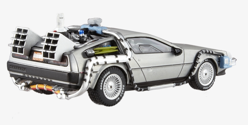 Hotwheels 1/43 Back To The Future, transparent png #706515