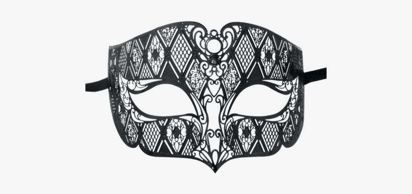 Png Freeuse Stock Mask Transparent Male - Filigree Masks, transparent png #706541