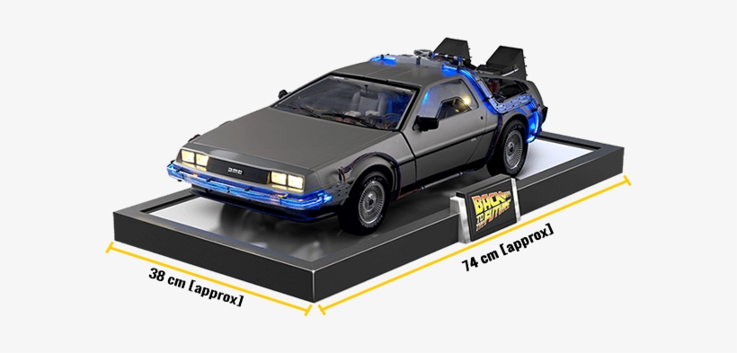 Joe Worked With Universal Pictures To Repair And Refurbish - Eaglemoss Delorean, transparent png #706656