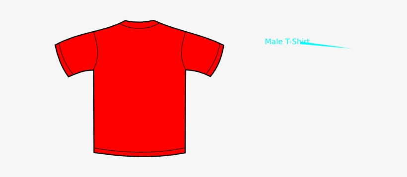 Shirt Clipart Small - Red T Shirt Clipart, transparent png #706837