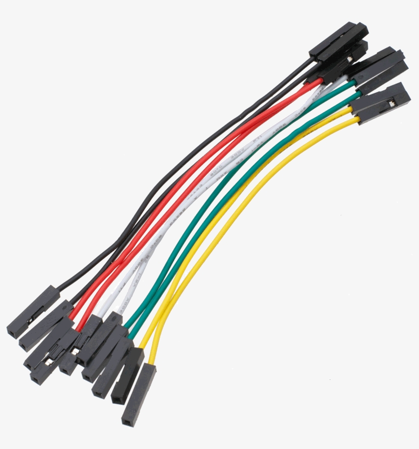Computer Wires Png - Jumper Wires Female To Female, transparent png #706878