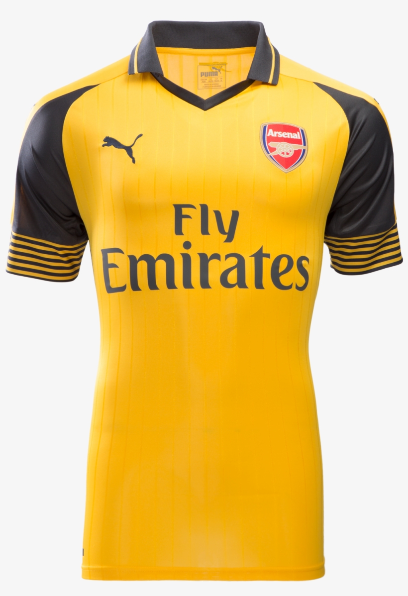 Arsenal Away Jersey 2016/17 - Arsenal Away Jersey 2016 17, transparent png #706982