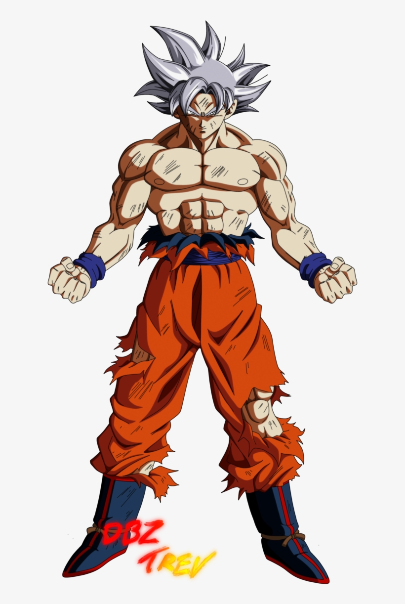 Goku Mastered Ultra Instinct By Dbztrev Super Goku, - Mastered Ultra Instinct Goku Full Body, transparent png #707202