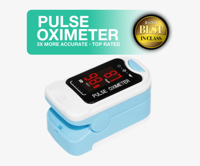 Pulse Oximeter Blood Oxygen Saturation Spo2 Heart Rate - Oled Finger Tip Pulse Oximeter Blood Oxygen Monitor, transparent png #707336