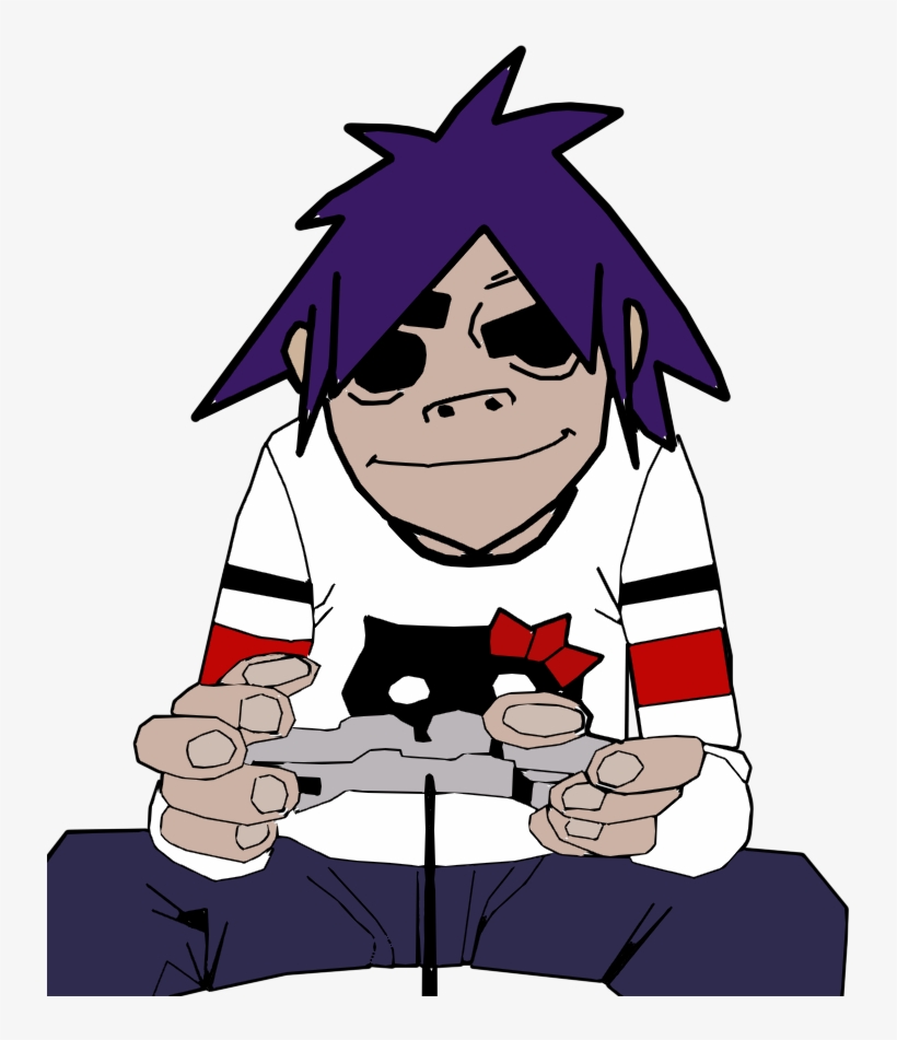 Jpg Library Games Png Transparent Images D Of Gorillaz - Gorillaz 2 D Png, transparent png #707388