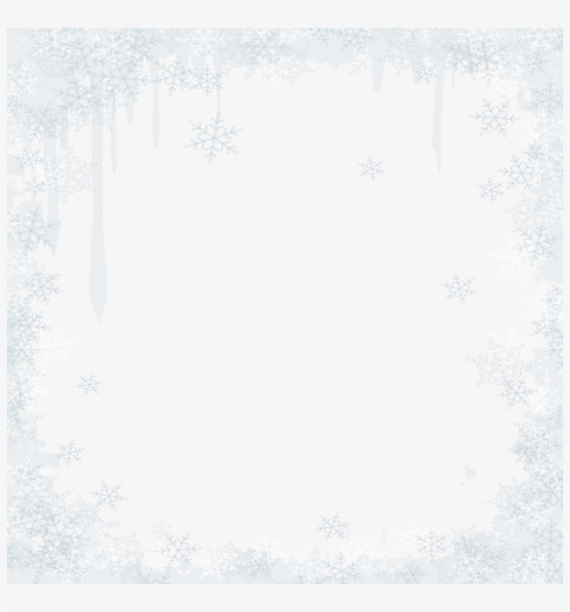 Snowflake Borders Png Svg Royalty Free Download Portable Network Graphics Free Transparent Png Download Pngkey