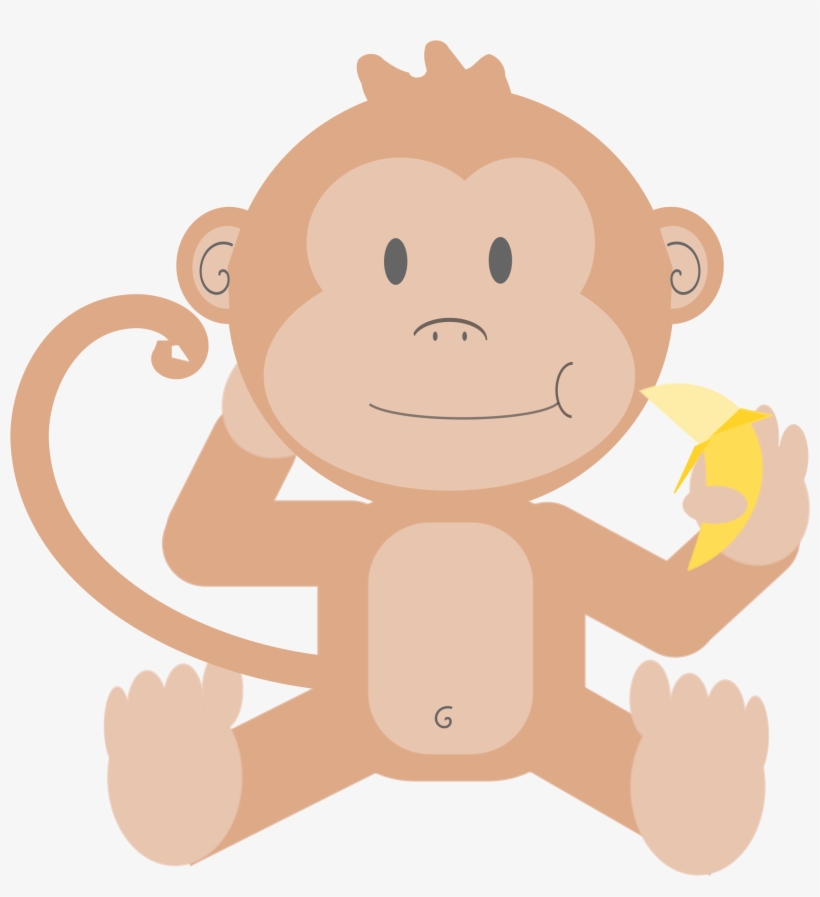 This Free Icons Png Design Of Cartoon Monkey Without, transparent png #708342