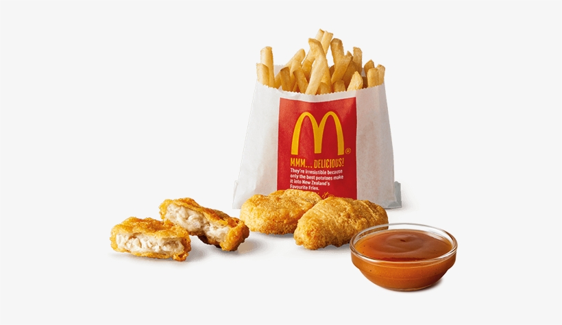 3pk Chicken Mcnuggets® & Small Fries Snack Deal - Mcdonalds Chicken Mcnuggets And Fries, transparent png #708547