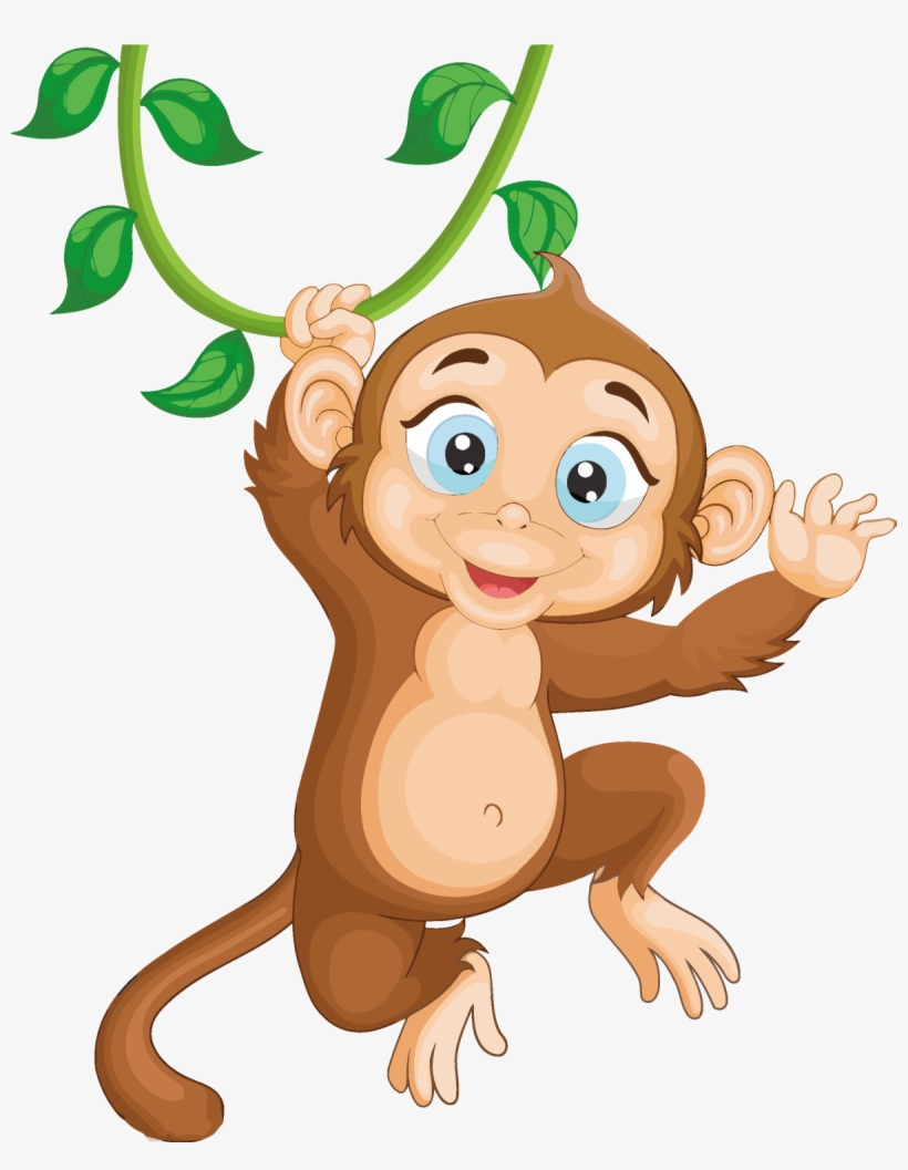 Monkey Clipart Png Download Cartoon - Cartoon Monkey - Free ...