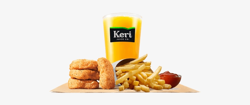 Made With Premium White Meat Chicken, Our Chicken Nuggets - Burger King Kids Meal, transparent png #708589