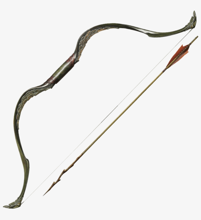 Bow And Arrow Of Tauriel - Medieval Europe Bow And Arrow, transparent png #708617