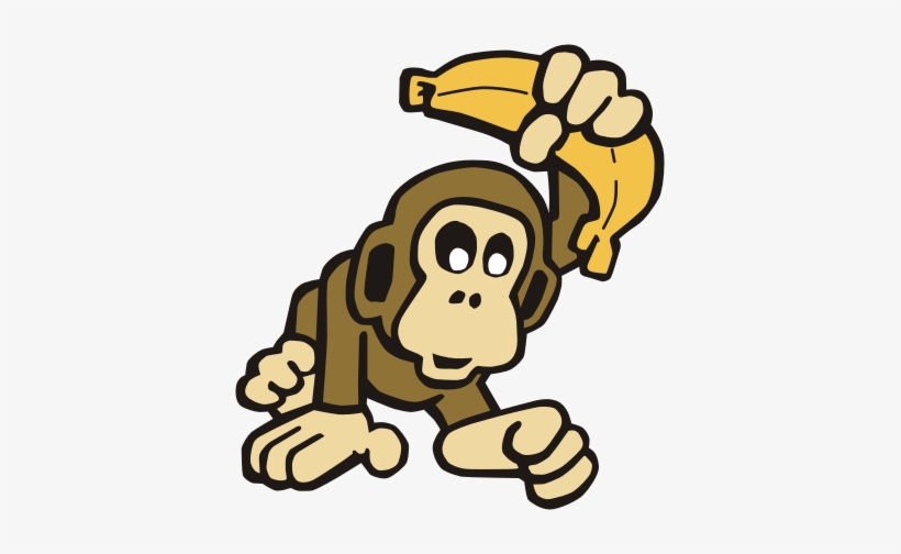 Cartoon Monkey Face Picture - Long Division Cheat Sheet, transparent png #708680