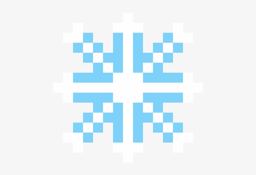 Pixel Snowflake By Mega Hikaru - Finansbank Atm Para Yatırma, transparent png #708787