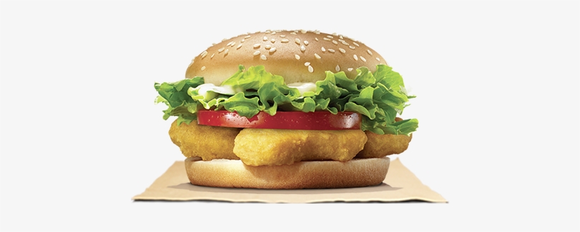 Burger King Chicken Nuggets Burger, transparent png #708808