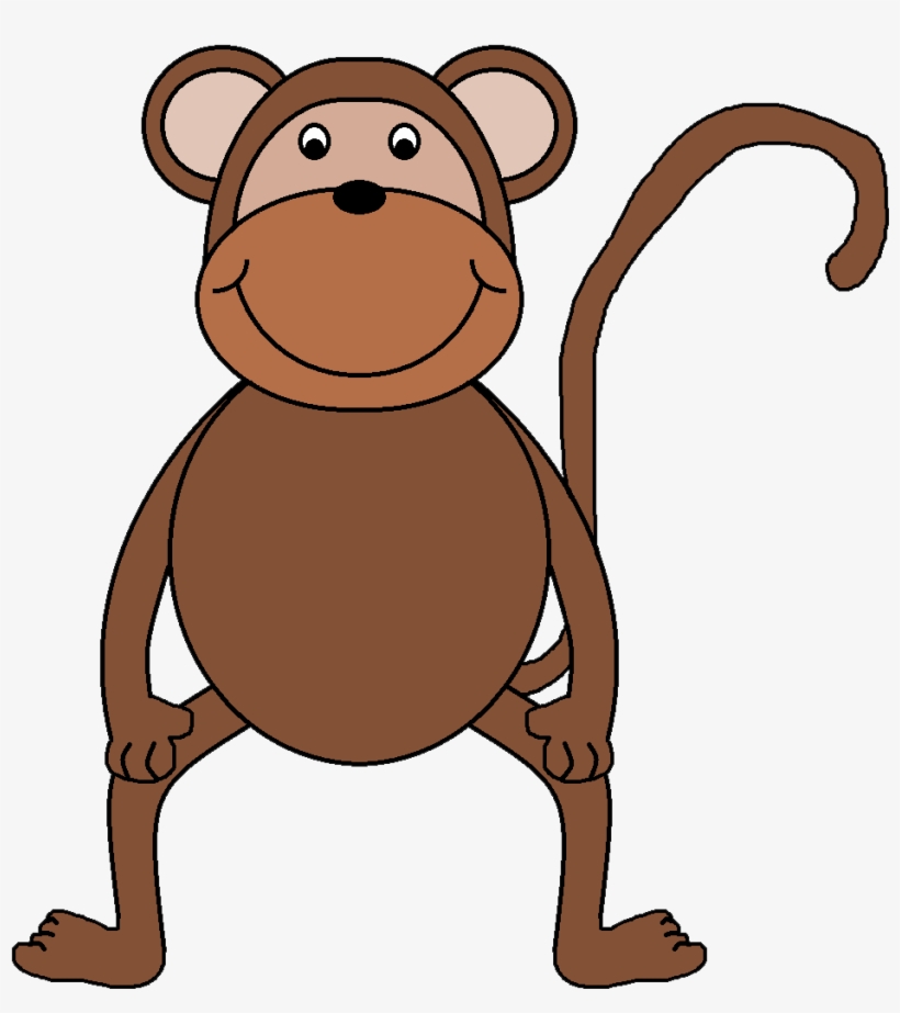 Monkey Clip Art Outline Free Clipart Images - Clip Art Monkey, transparent png #708888