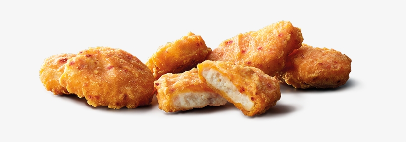 Spicy Chicken Mcnuggets® - Mcdonalds Spicy Nuggets, transparent png #709044