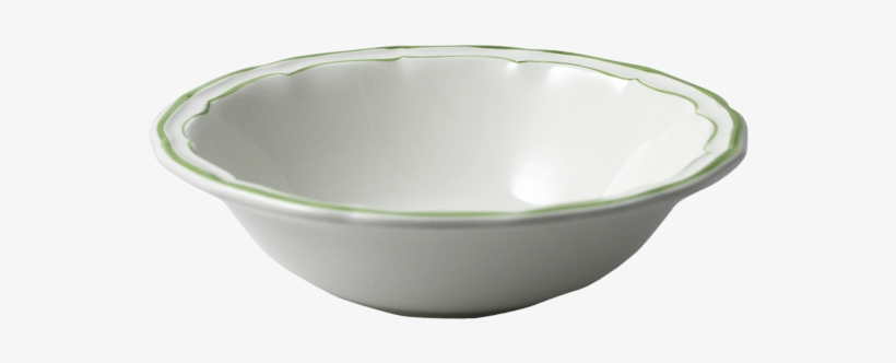 2 Cereal Bowls Xl - Gien France Filets Verts Cereal Bowls Xl 7" Dia - 10, transparent png #709269