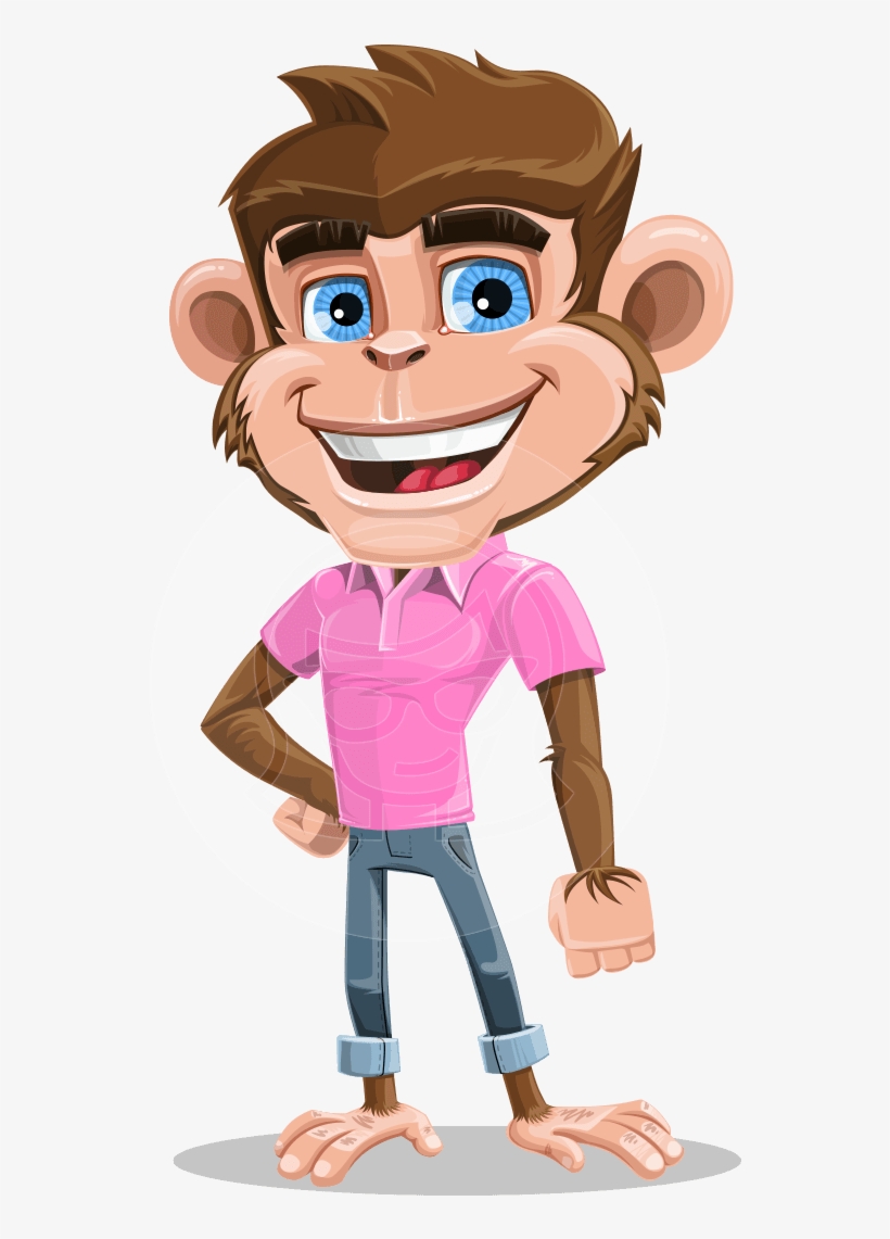 Dunc The Funky Monkey - Monkey, transparent png #709344