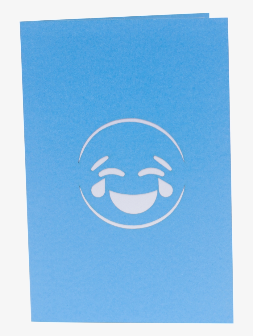 Laughing Emoji Pop Up Card Pop Joy Cards - Illustration, transparent png #709400